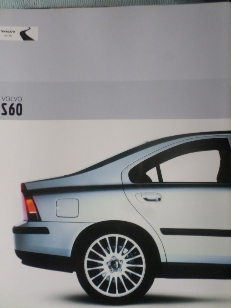Volvo S60 2002 Brochure, Ophalen of Verzenden, Zo goed als nieuw, Volvo