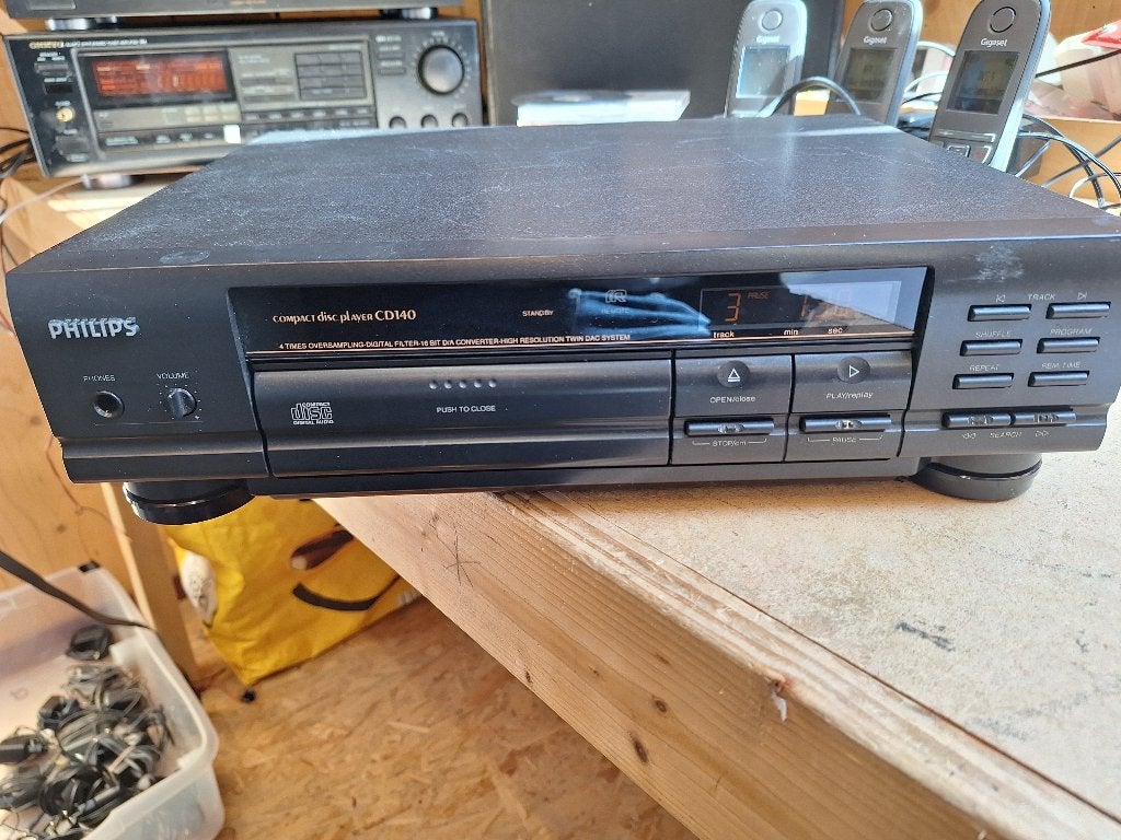 Philips CD speler CD 140, Audio, Tv en Foto, Cd-spelers, Ophalen of Verzenden, Gebruikt, Philips
