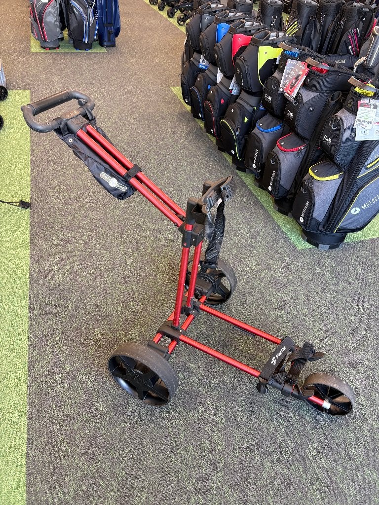Flat Cat 2.0 Hybrid - Elektrische golftrolley, Ophalen of Verzenden, Gebruikt, Golfkar