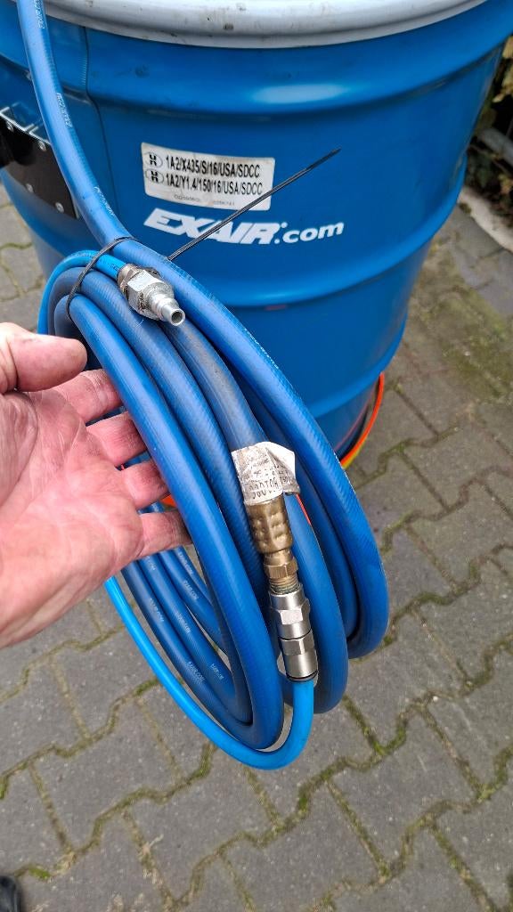 Exair Reversible Drum Vac System stofzuiger, Ophalen, ,, Zo goed als nieuw, ,