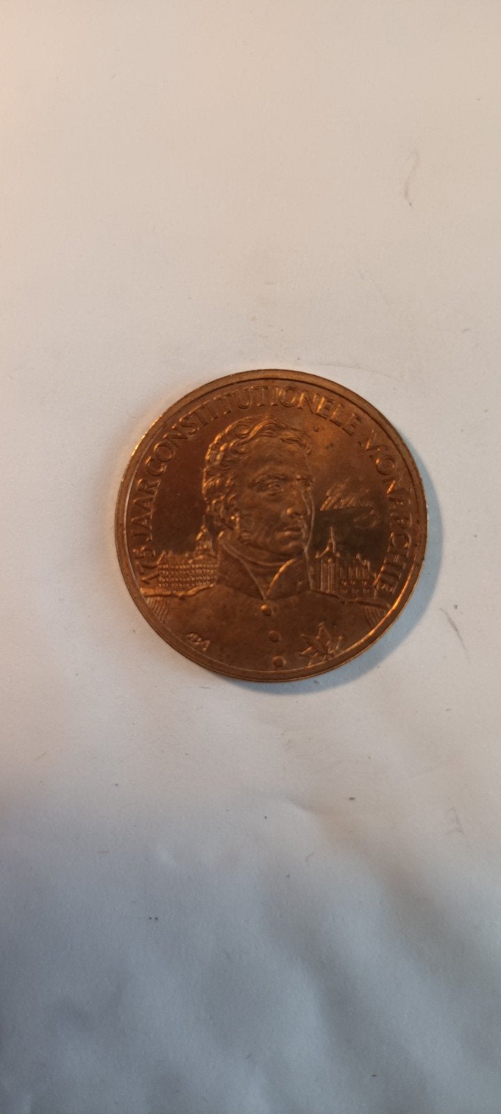 Herdenkingsmunt Grondwet 1814-1989, Ophalen of Verzenden