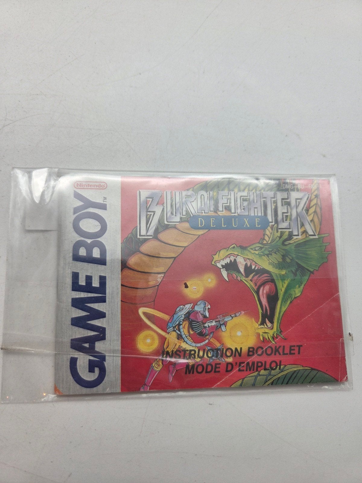 Burai Fighter Deluxe Game Boy handleiding, Spelcomputers en Games, Games | Nintendo Game Boy, Nintendo, Gebruikt, Shooter, 1 speler