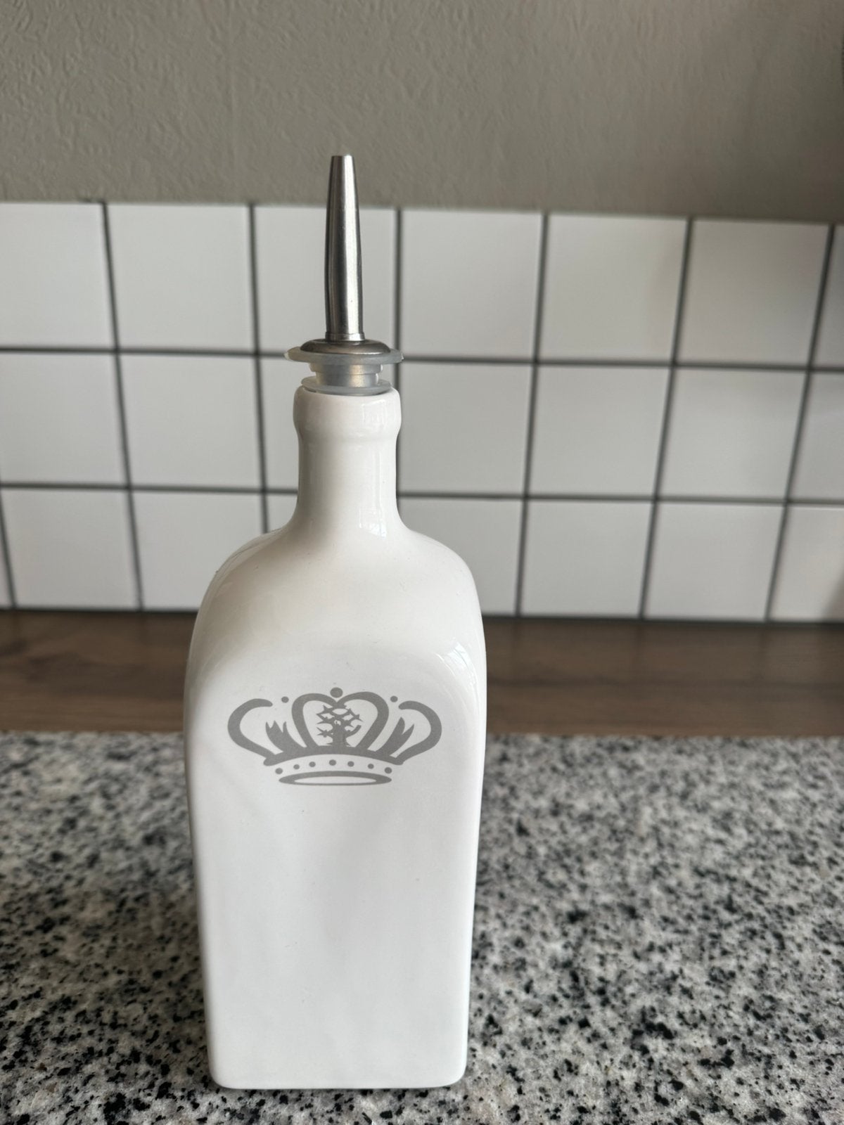 Fles olie-azijn, Ophalen, Gebruikt