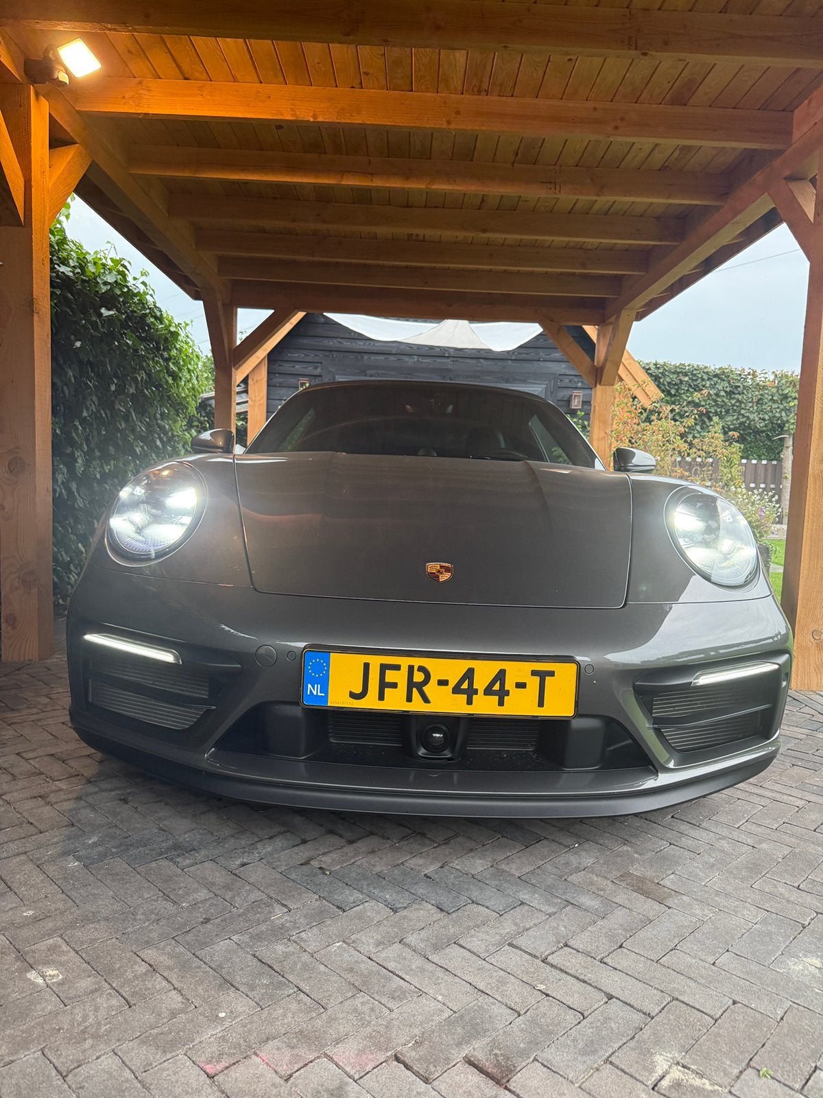Porsche 911 3.0 480PK PDK 2023 Grijs 6000km ALS NIEUW!, Dealer onderhouden, Zwart, 4 stoelen, Leder