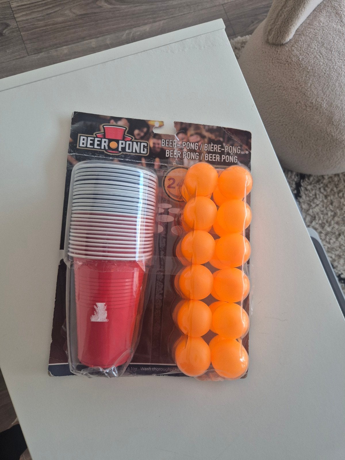 Beer Pong spel nieuw, Drie of vier spelers, Ophalen of Verzenden, Nieuw