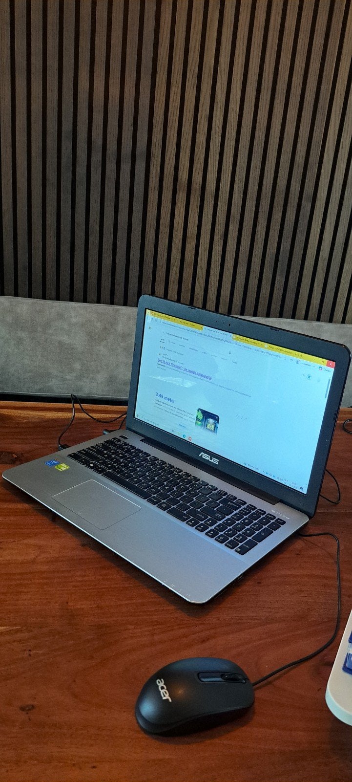ASUS N550SL Laptop - Intel Core i7, 15 inch, 8GB RAM, Gebruikt, 2 tot 3 Ghz, 8 GB, ASUS