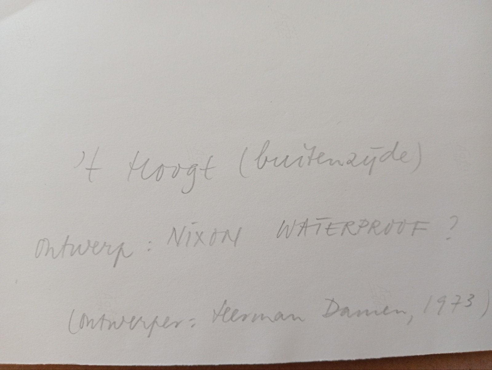 'Nixon Waterproof?' Pop Art Herman Damen 1973 Persfoto, Verzamelen, Ophalen of Verzenden, 1960 tot 1980, Overige onderwerpen