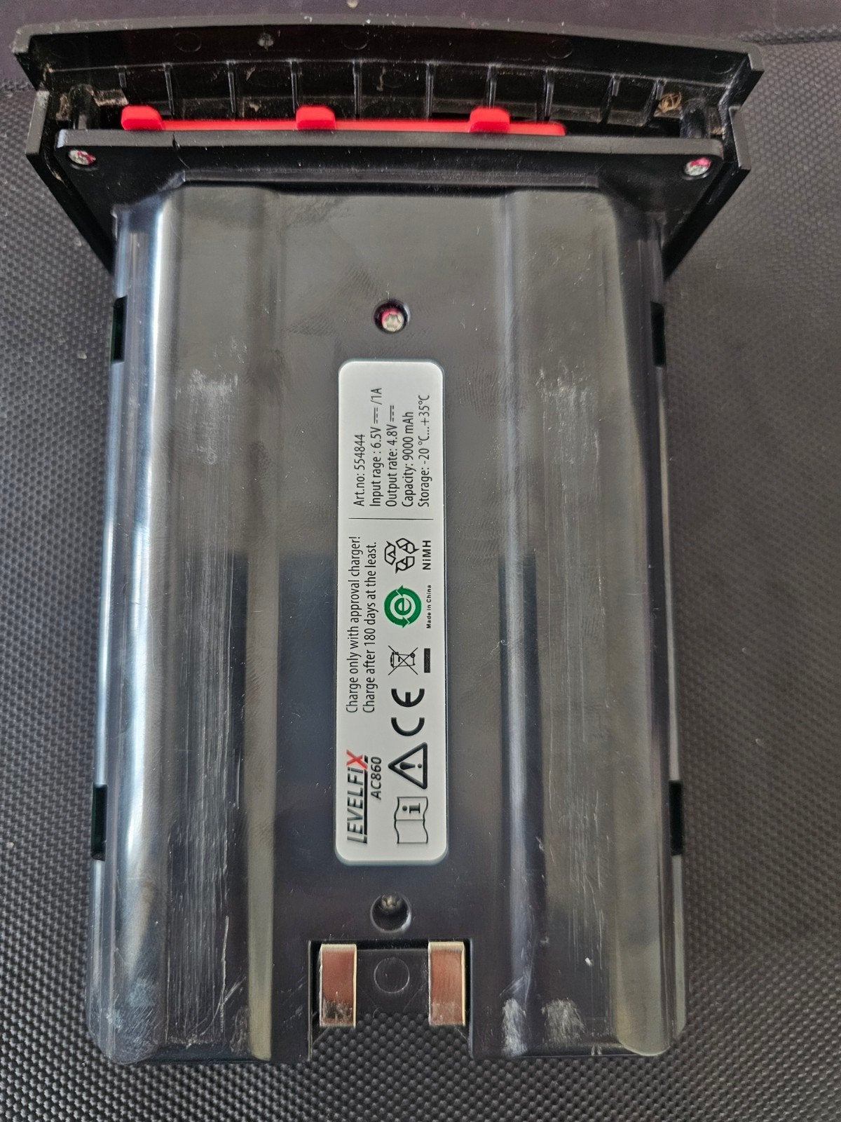 Levelfix AC860 Accupack /Batterij voor 860-serie (Origineel), Ophalen of Verzenden, Zo goed als nieuw