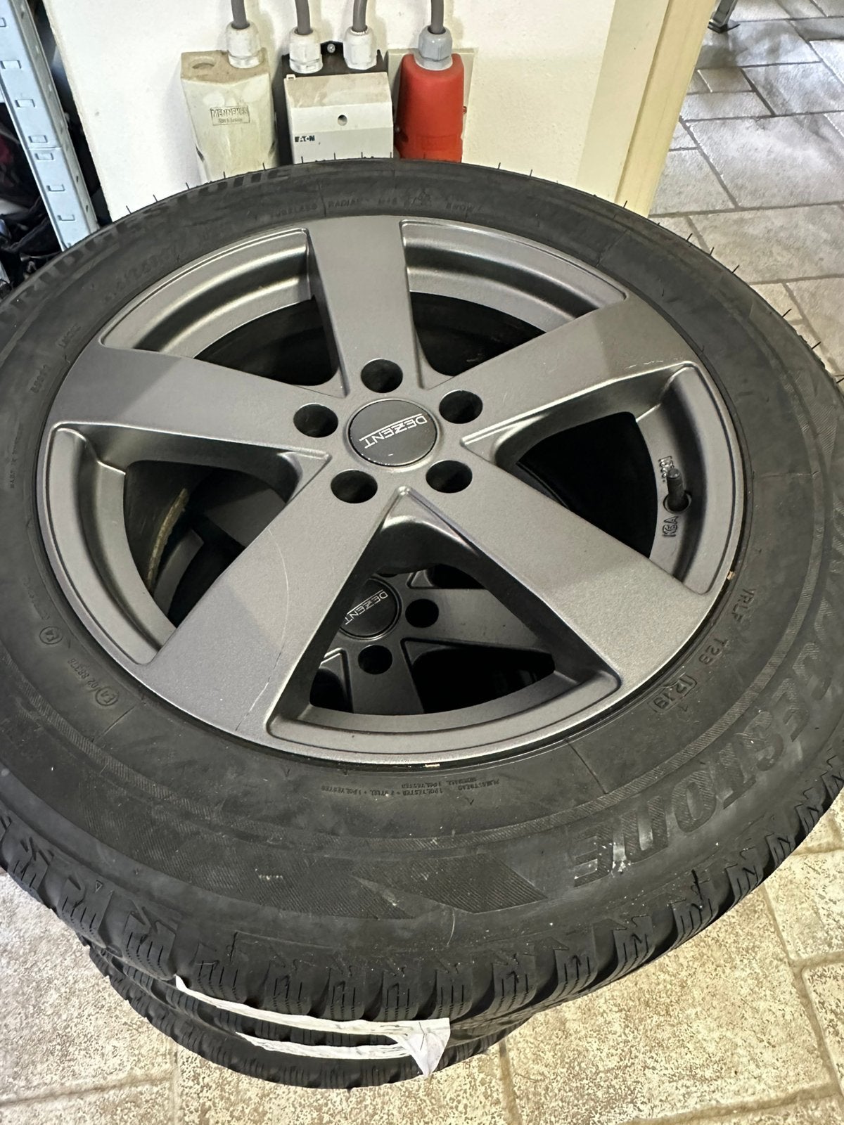 Winterband met velg  voor oa Citroen C5 aircross, Auto-onderdelen, Ophalen, 215 mm, Banden en Velgen, 17 inch
