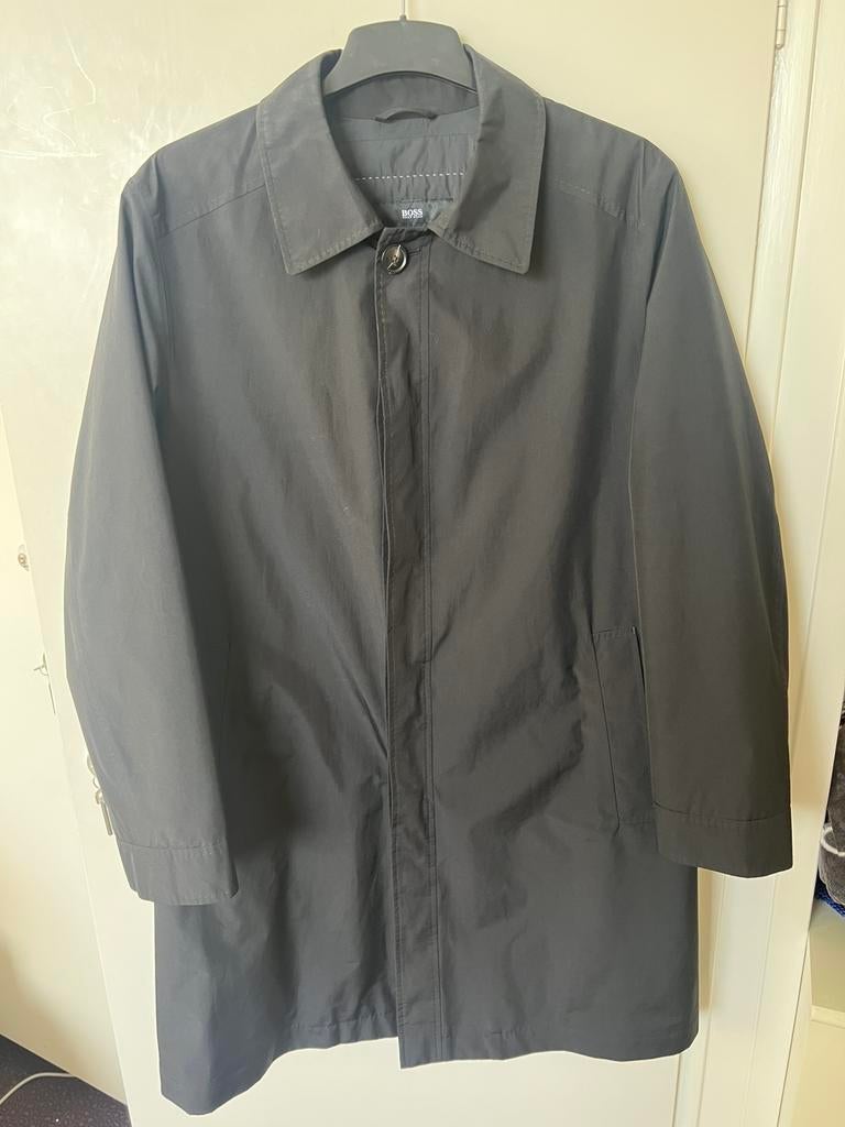 Hugo Boss jas maat 50 zwart Gore Tex regenjas waterdicht, Kleding | Heren, Ophalen of Verzenden, Zo goed als nieuw, Maat 48/50 (M)