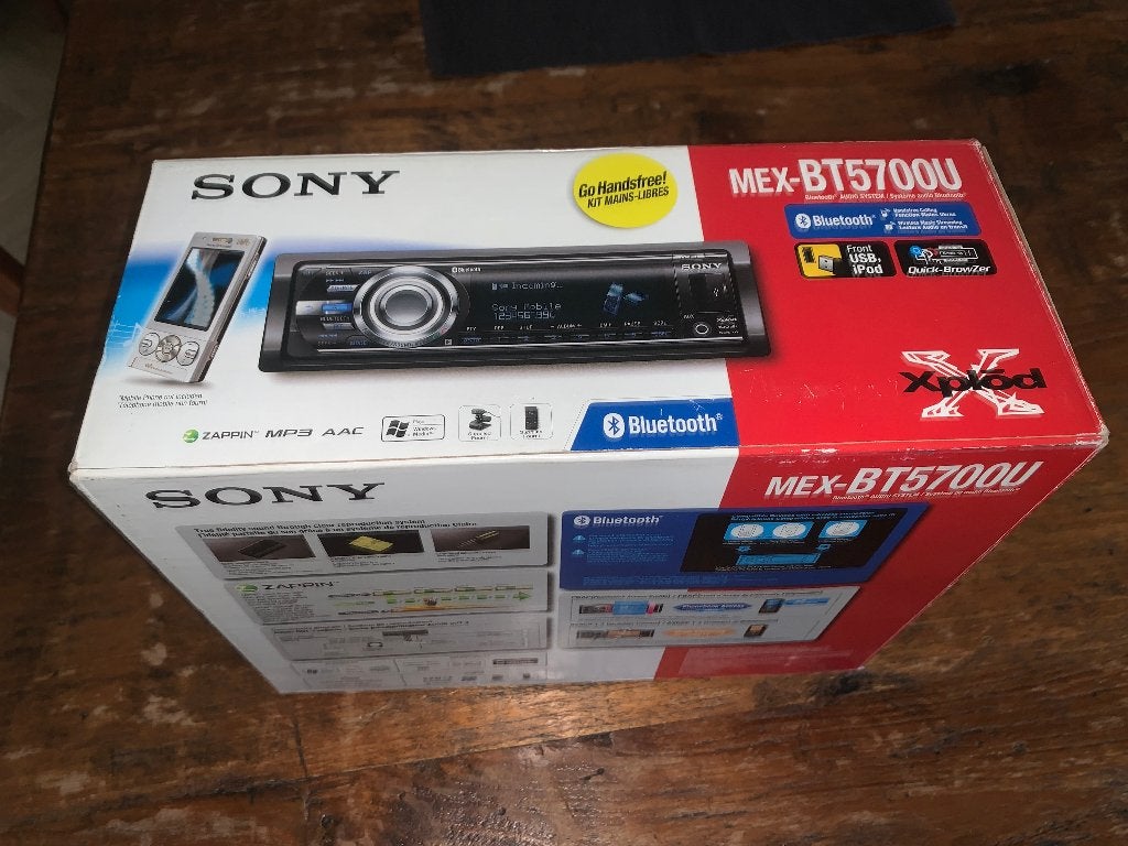 Sony MEX-BT5700U autoradio en Bluetooth carkit NIEUW, Auto diversen, Autoradio's, Ophalen of Verzenden, Nieuw