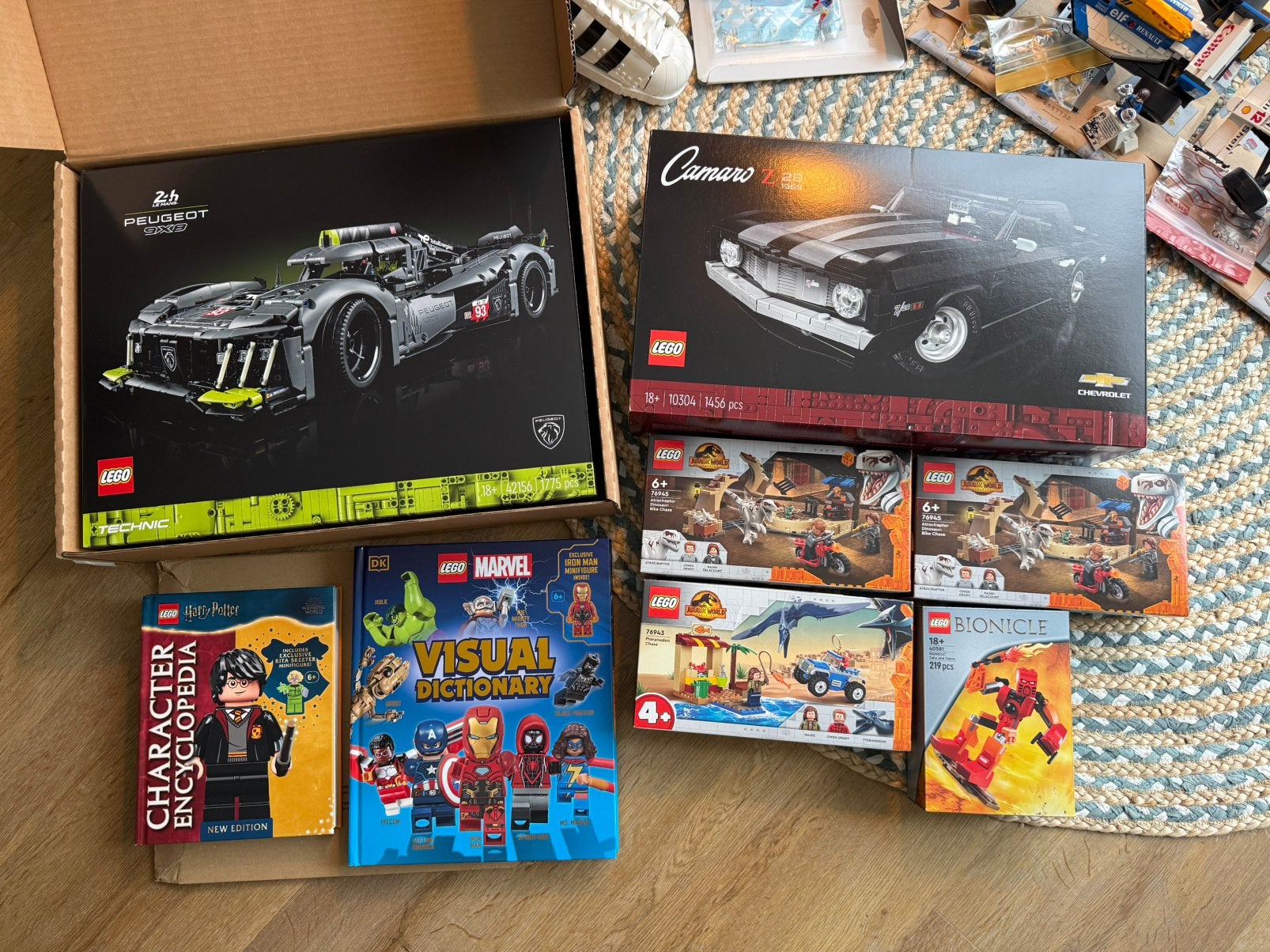 Nieuwe LEGO-sets – Camaro, Peugeot, Jurassic World, Bionicle ...