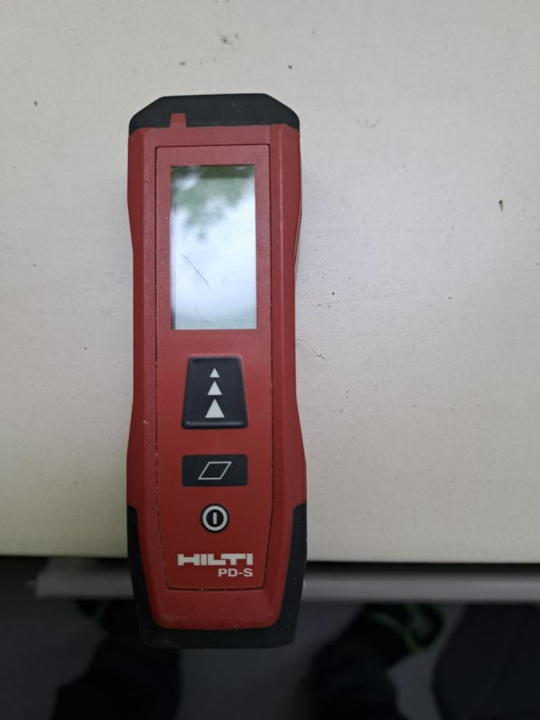 Hilti PD-S Laser Afstandsmeter, Doe-het-zelf en Verbouw, Gereedschap | Boormachines, Ophalen of Verzenden, Gebruikt, Overige typen