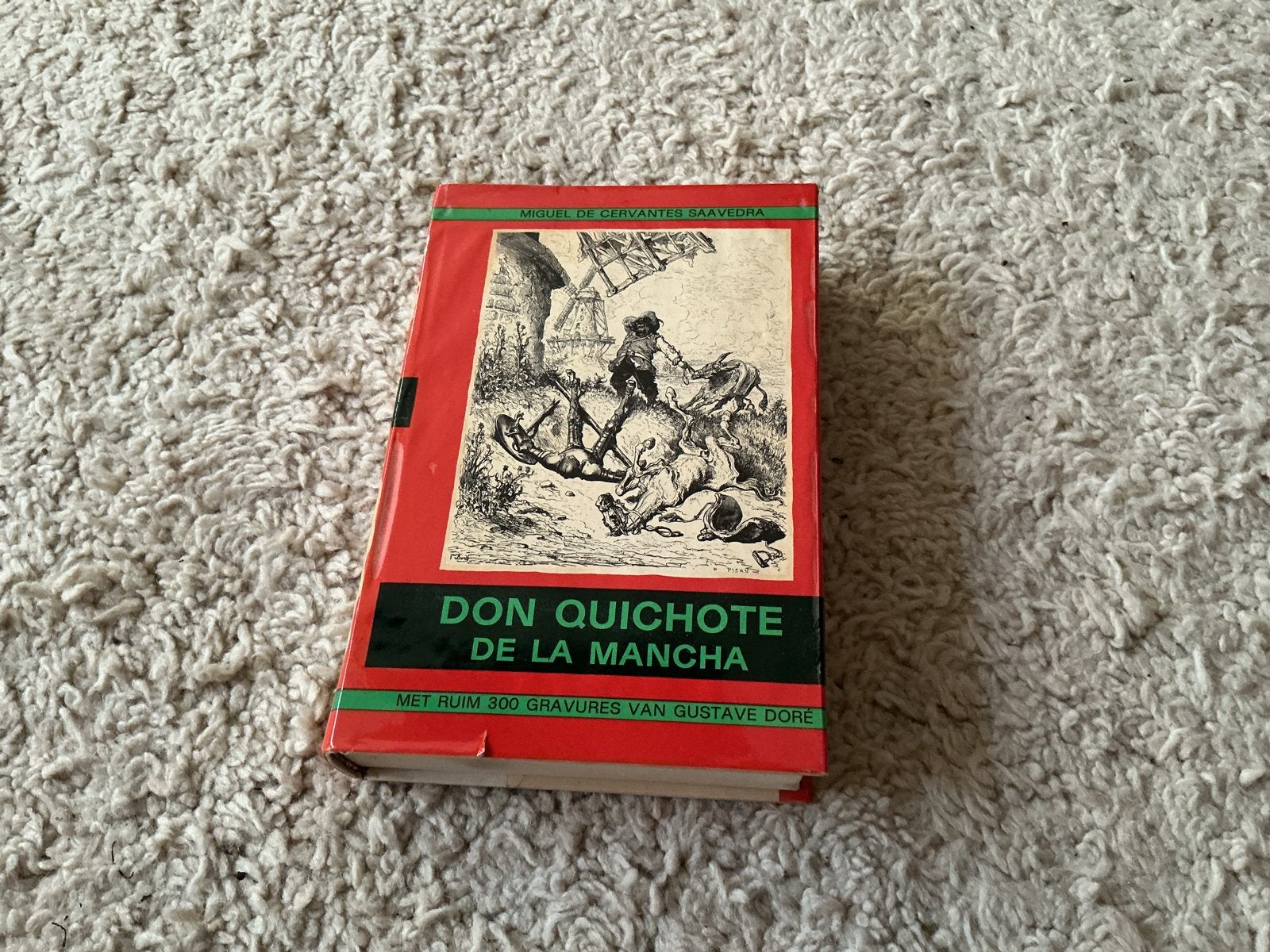Don Quichote de la Mancha -Cervantes vintage  opbr giro555, Boeken, Ophalen of Verzenden, Gelezen, Europa overig