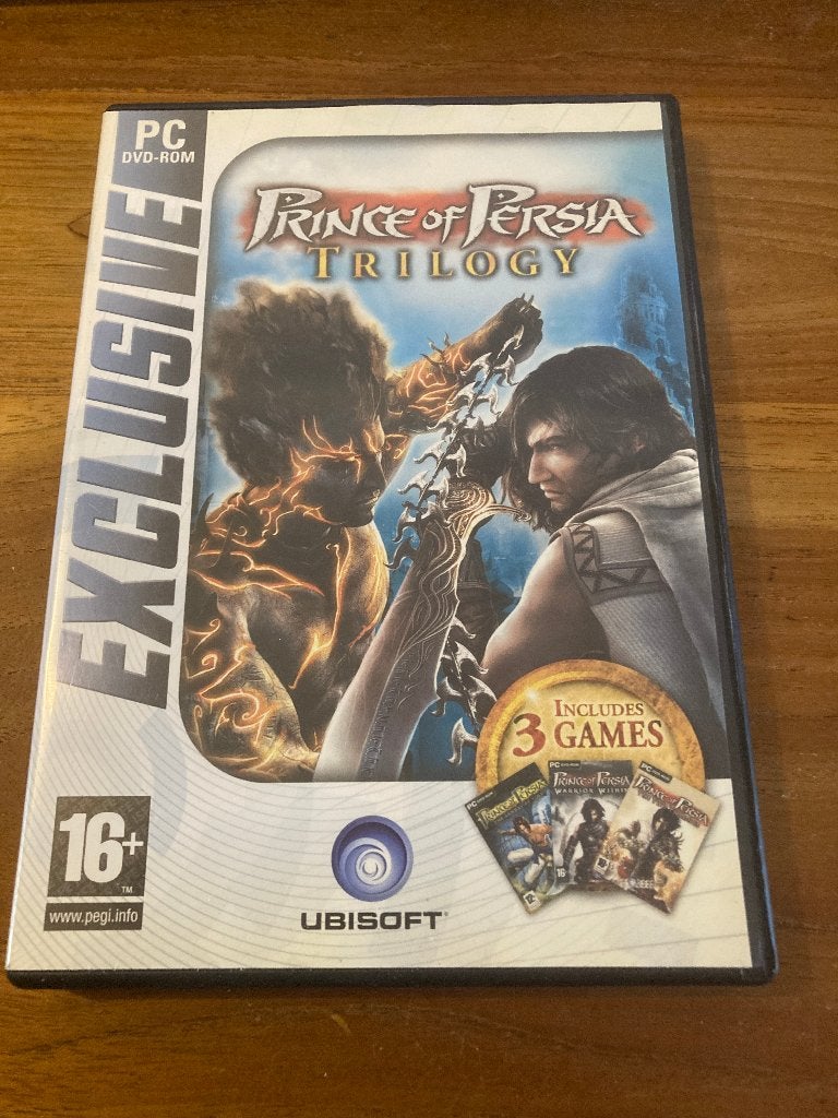 PC dvd-rom Prince Of Persia - Trilogy (3 games), Spelcomputers en Games, Avontuur en Actie, Verzenden, 1 speler, Zo goed als nieuw