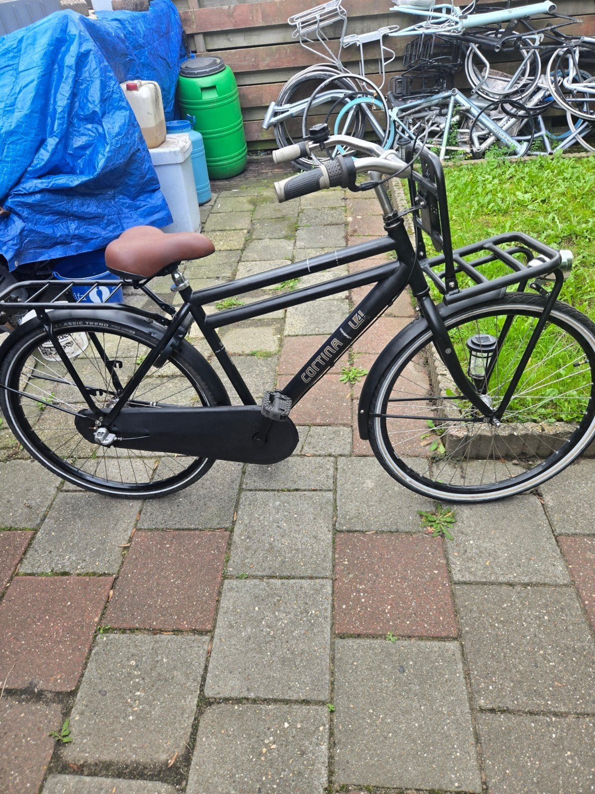 Cortina U4 Transportfiets 26 inch, Fietsen en Brommers, Ophalen of Verzenden, Gebruikt, Terugtraprem, Overige merken