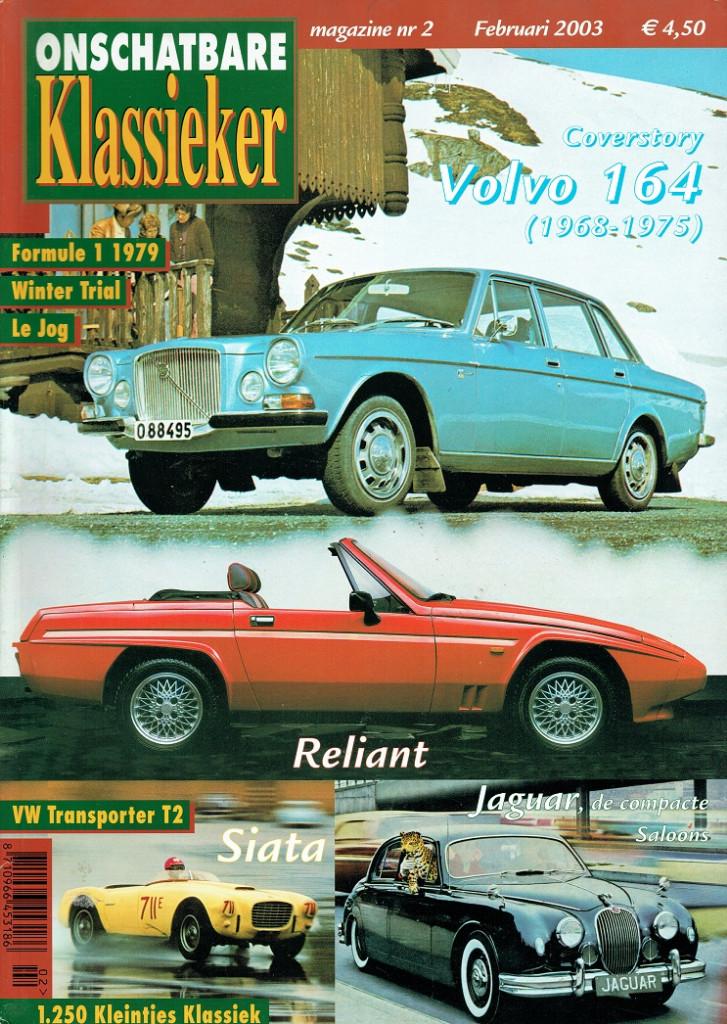 Onschatbare Klassieker 2003 nr. 2 (o.a. Volvo 164), Verzenden, Gelezen, Algemeen