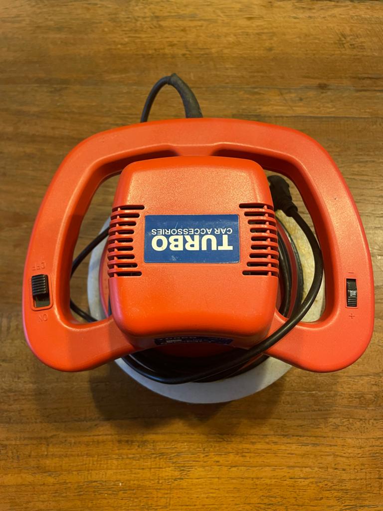 Turbo Polijstmachine 120W voor auto - Zo goed als nieuw, Ophalen of Verzenden