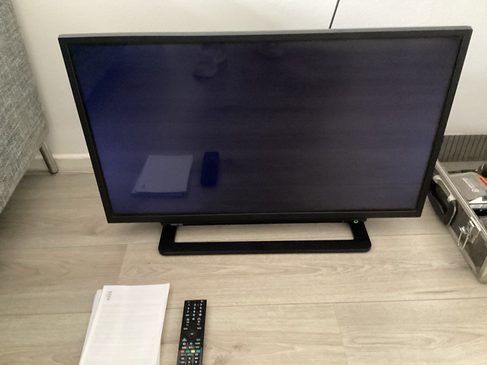 Toshiba LCD Kleuren TV - Model 19BL700A, Audio, Tv en Foto, Ophalen, 50 Hz, 40 tot 60 cm, Gebruikt