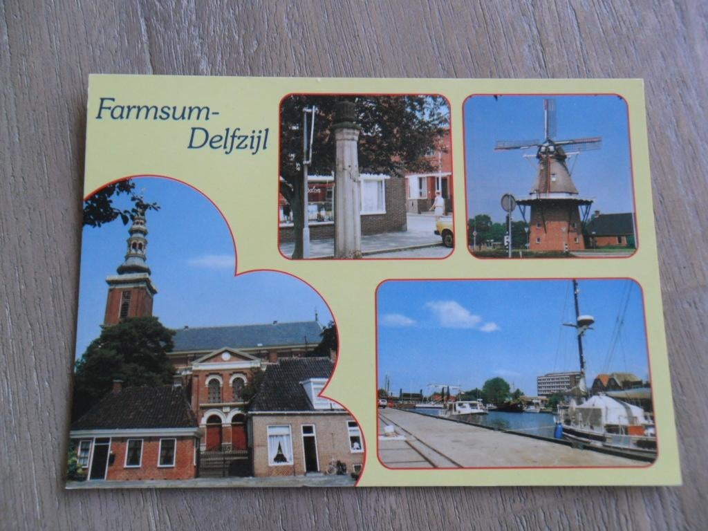 Farmsum-Delfzijl, molen, Verzenden, 1980 tot heden, Ongelopen, Noord-Brabant
