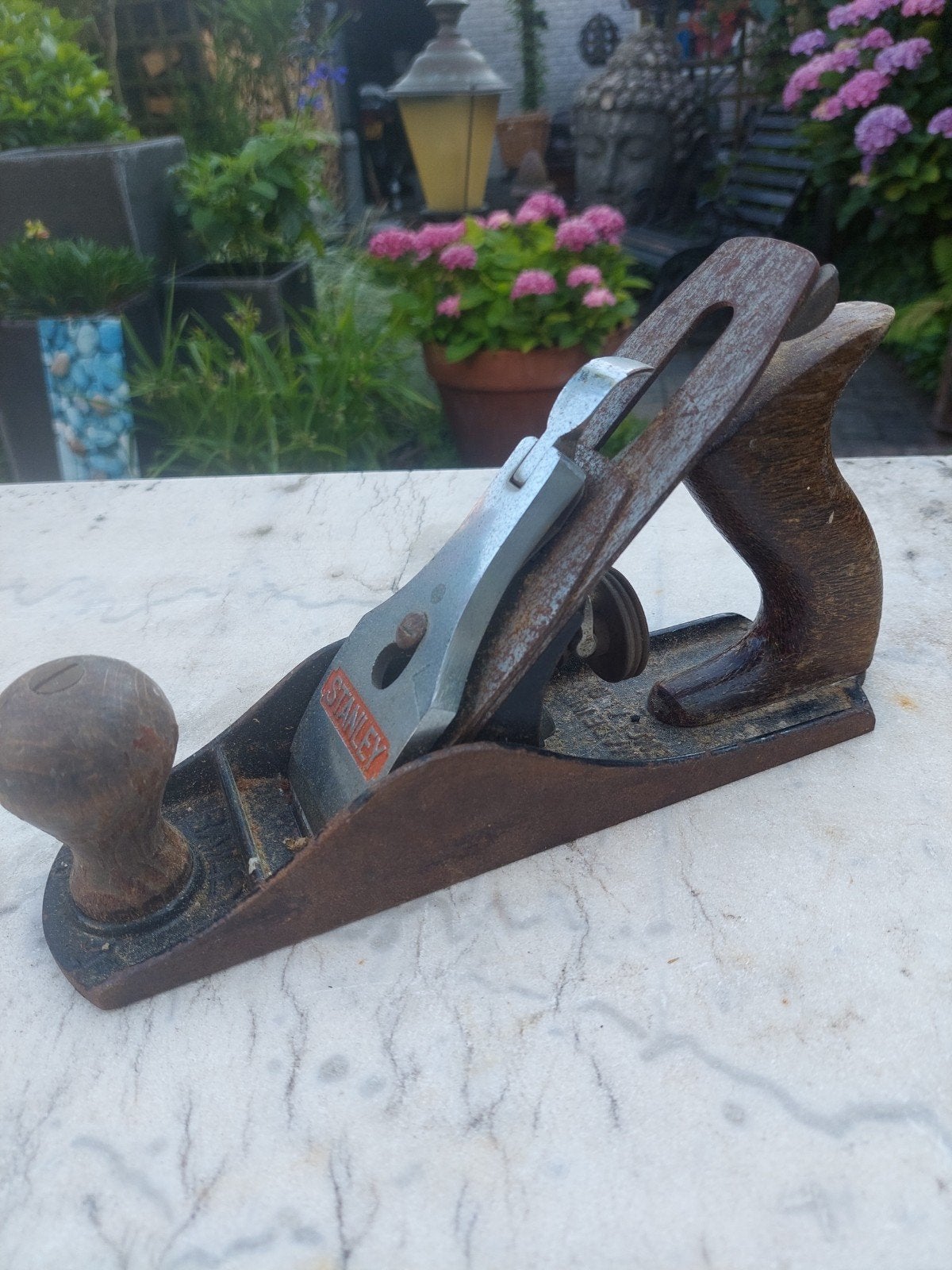 Stanley Bailey No. 4 Schaaf, Doe-het-zelf en Verbouw, Gereedschap | Handgereedschap, Ophalen of Verzenden, Gebruikt, Overige typen