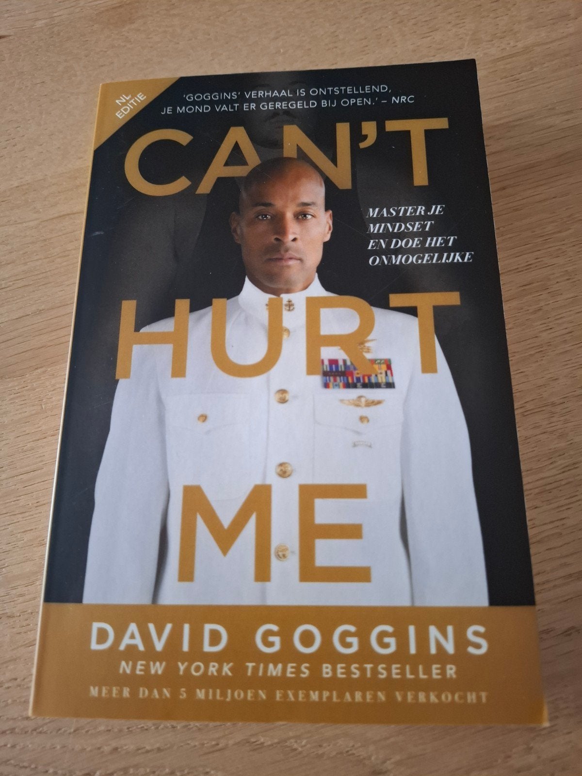 Can't Hurt Me - David Goggins (NL Editie), Boeken, Ophalen of Verzenden, Zo goed als nieuw, David Goggins
