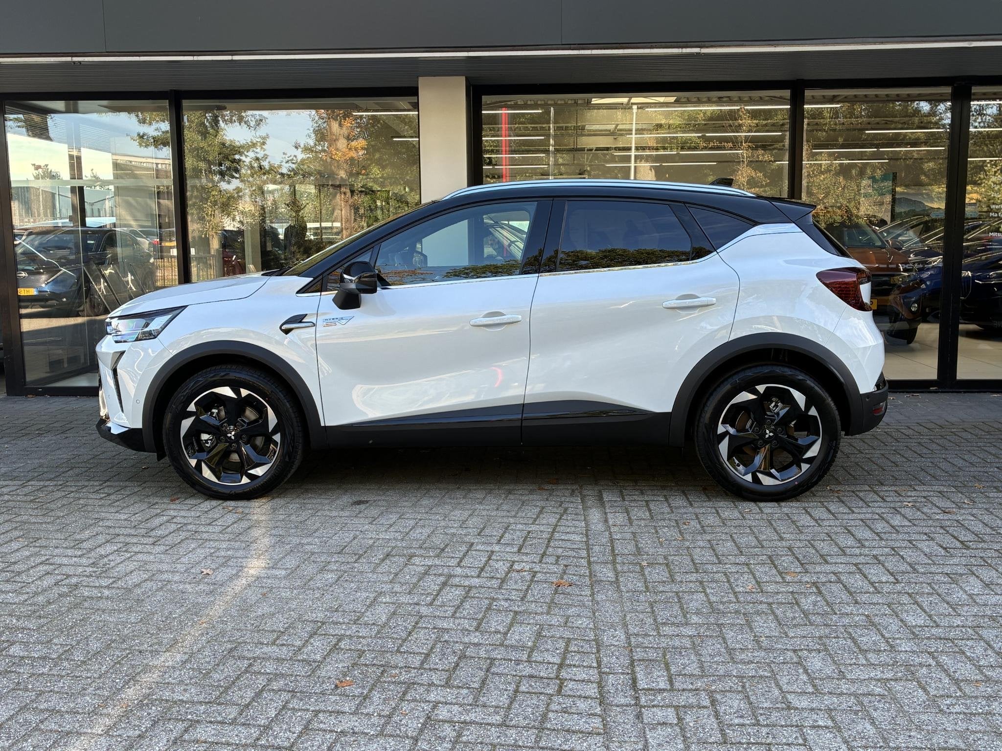 Mitsubishi ASX 1.8 HEV AT Executive NIEUW UIT VOORRAAD LEVER, Auto's, Stof, 4 cilinders, Met garantie (alle), Bedrijf