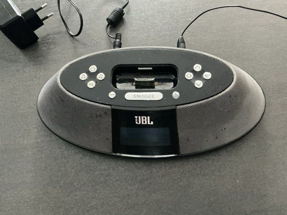 JBL On Time 200ID iPod Docking Station met Radio, Ophalen of Verzenden, Gebruikt, Radio