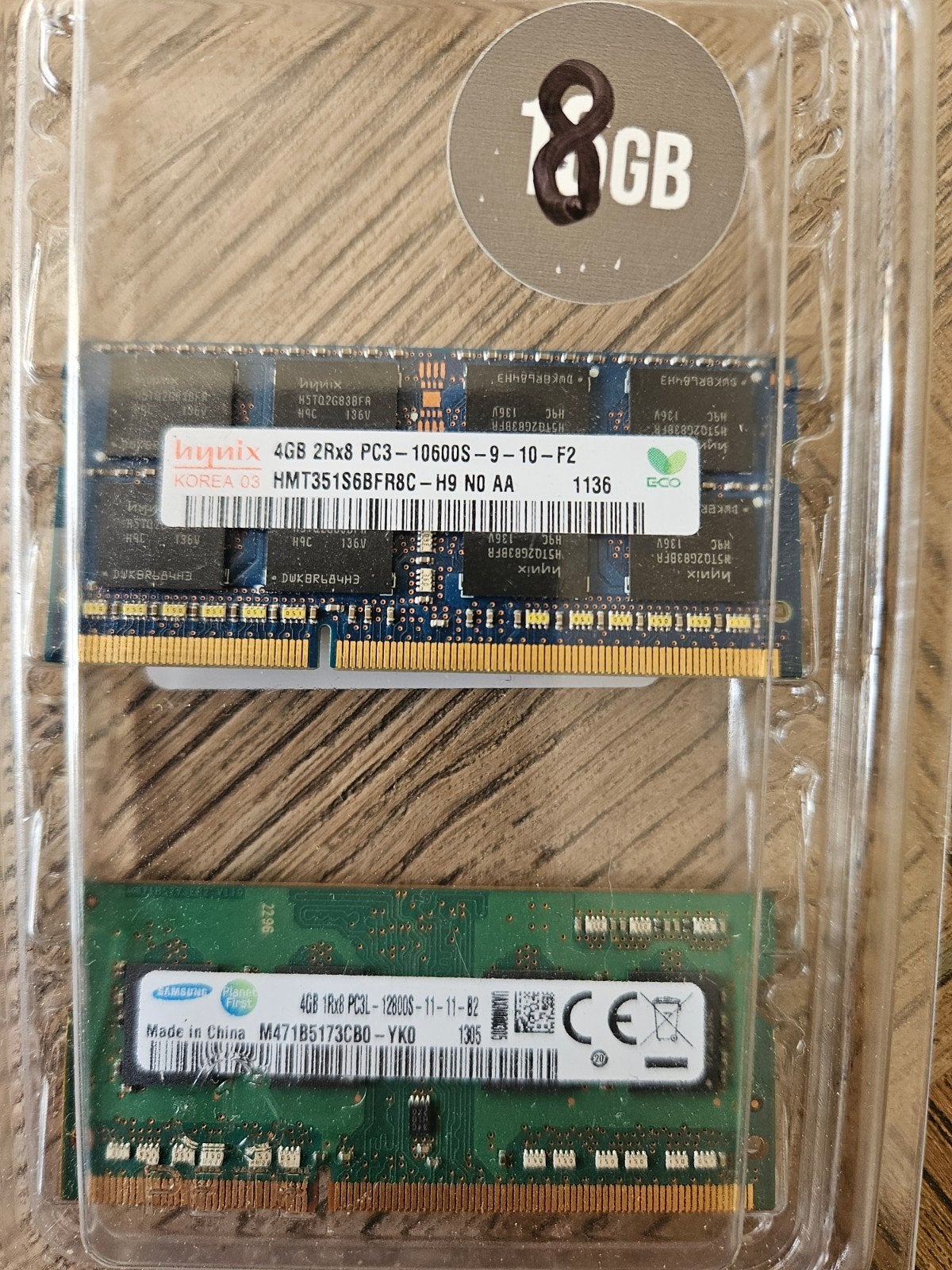 8GB DDR3 RAM Geheugen (2x 4GB) voor Laptop, 8 GB, DDR3, Ophalen of Verzenden, Zo goed als nieuw