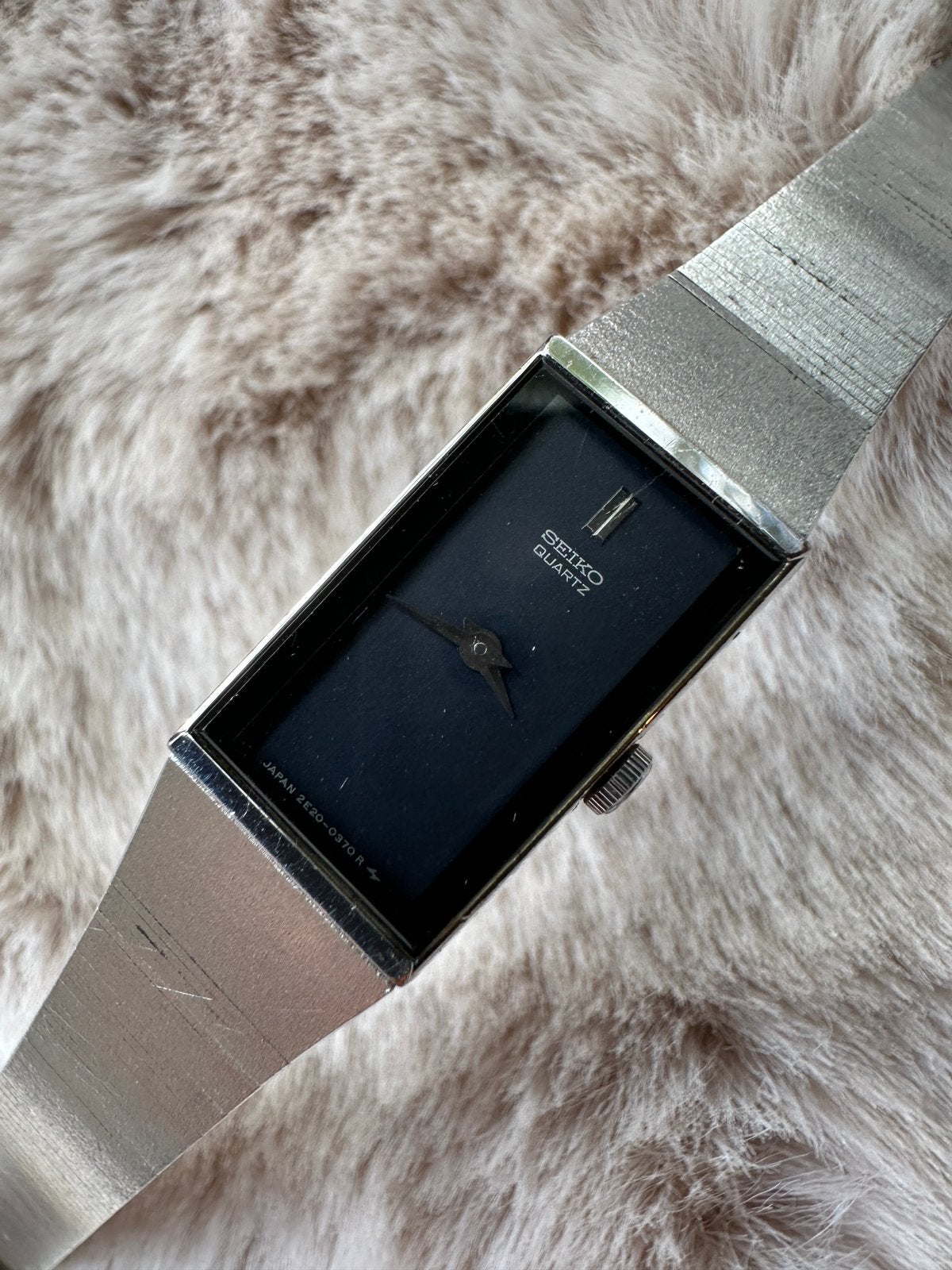 1985 Seiko Quartz Dameshorloge Zilver, Verzenden, Zo goed als nieuw, Staal, Seiko