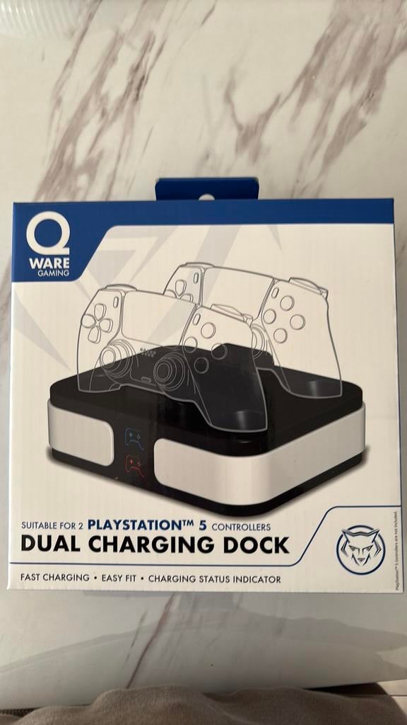 PS5 Controller Oplader met LED-indicatie - Zo goed als nieuw, Ophalen of Verzenden, Nieuw, Controller, PlayStation 5