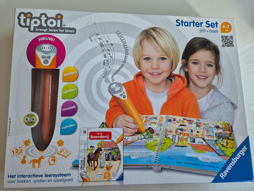 Tiptoi Starter Set Stift + Boek 'Op de boerderij', Kinderen en Baby's, Speelgoed | Educatief en Creatief, Ophalen of Verzenden