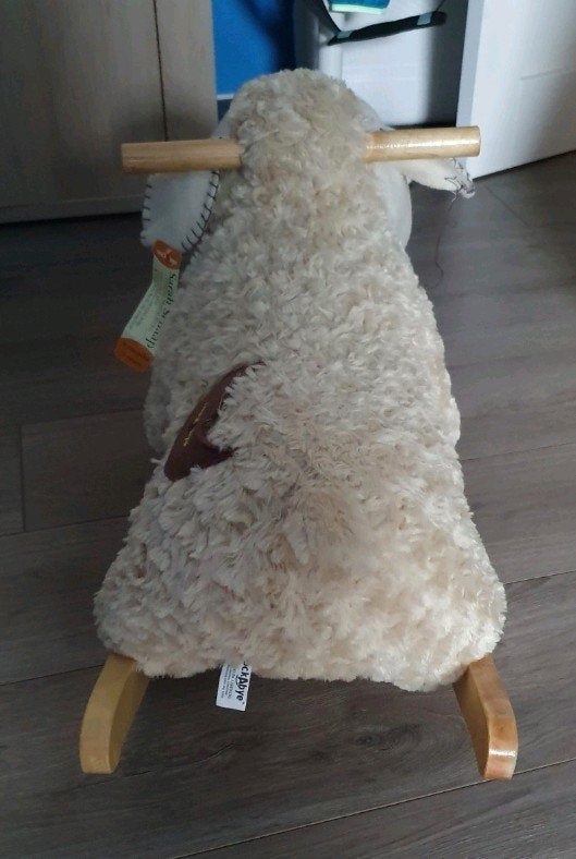 Hobbelschaap met geluid, Ophalen, Zo goed als nieuw