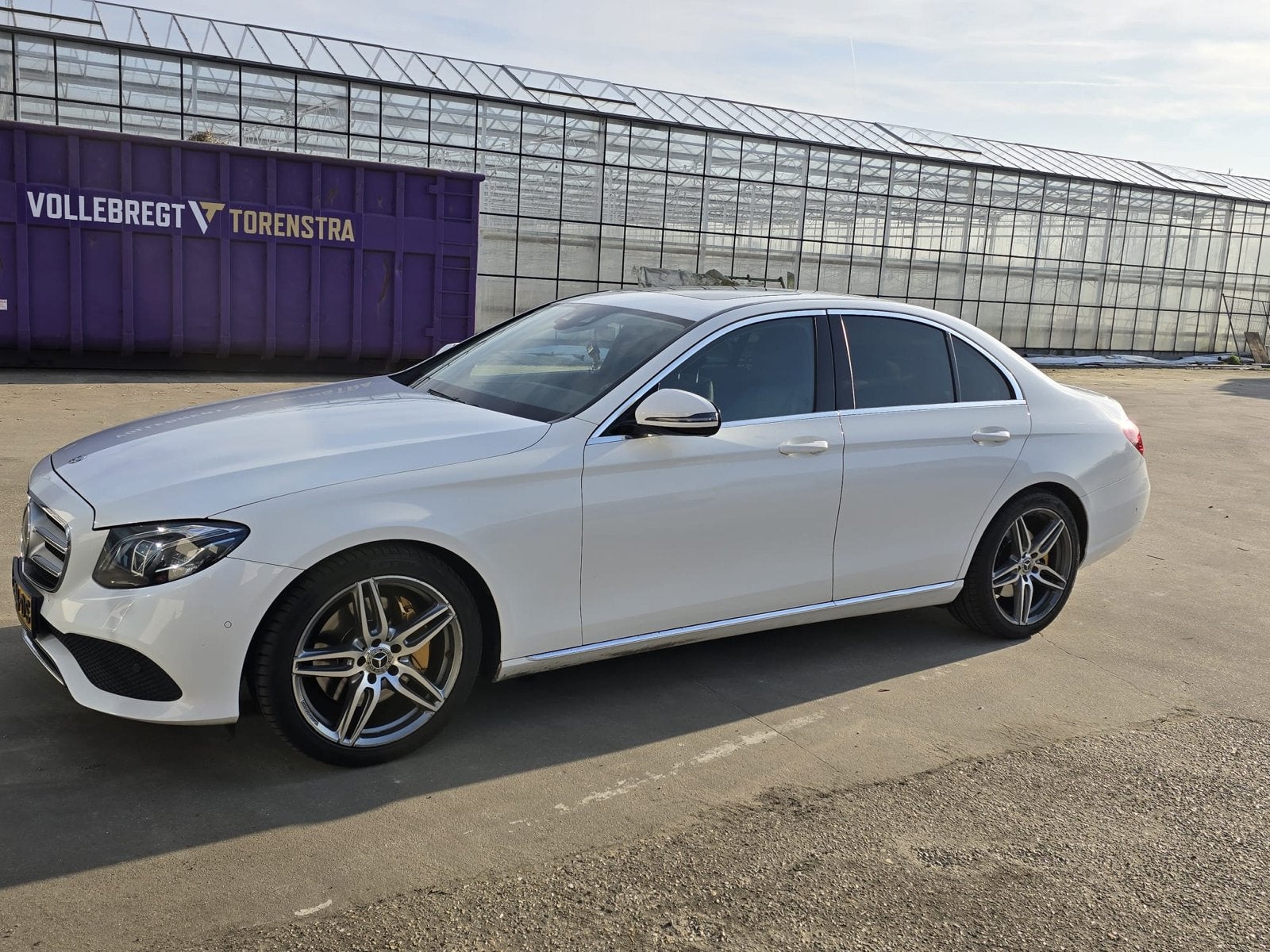 Mercedes-Benz E-Klasse 3.0 CDI E350 Sedan AUT 2017 Wit, Auto's, Automaat, Achterwielaandrijving, 258 pk, Diesel