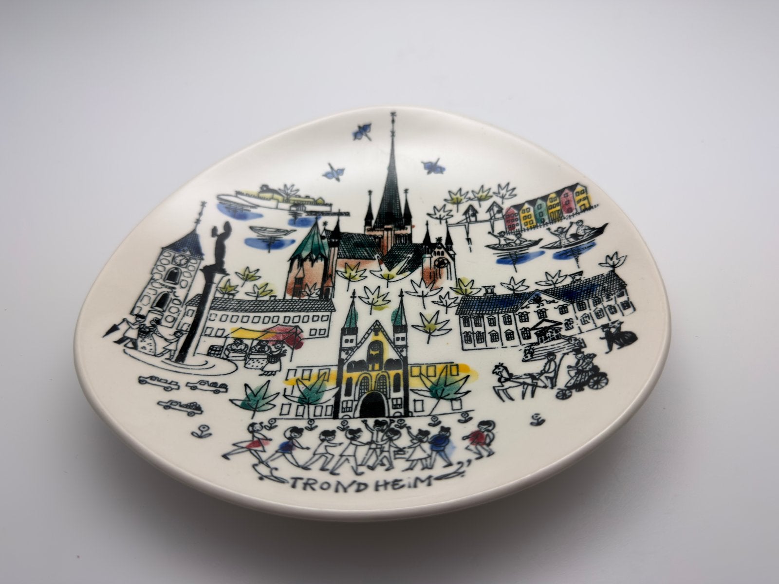 Vintage Stavangerflint Trondheim – Inger Waage – Noorwegen, Ophalen, Zo goed als nieuw, Overige materialen