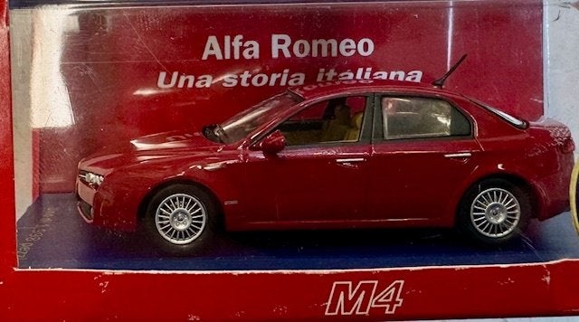 Coelianmodels, M4, Alfa Romeo 159 2005, 1/43, € 34,99, Ophalen of Verzenden, Nieuw, Auto, Overige merken