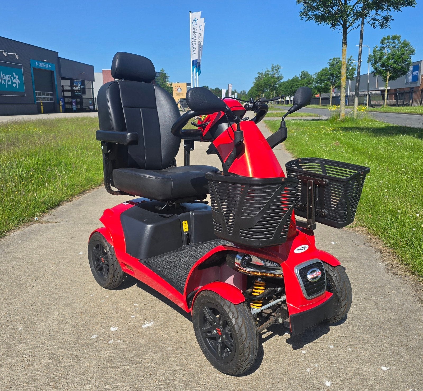 Mango FR1 scootmobiel  | 18kmh! | sportief en goed geveerd, Ophalen, ., Zo goed als nieuw, .