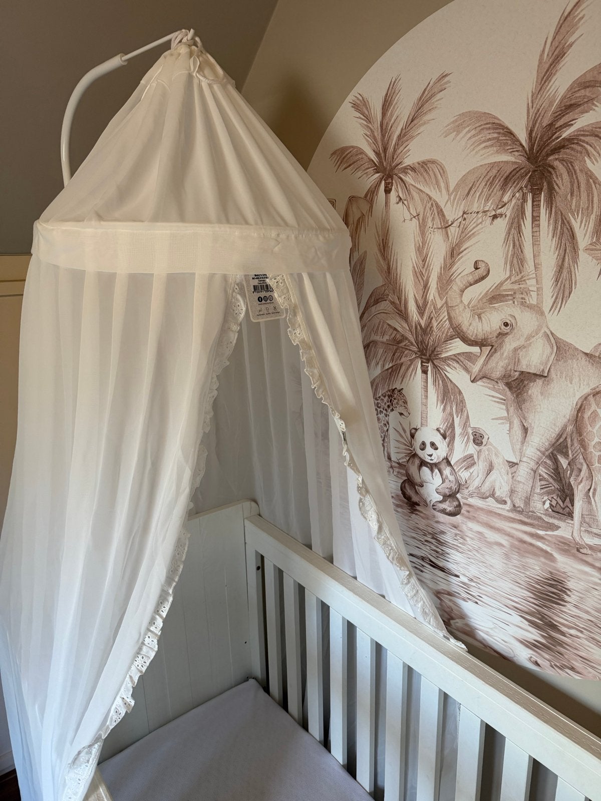 Baby's Only klamboe Calm White met standaard, Ophalen of Verzenden, Nieuw, Overige typen