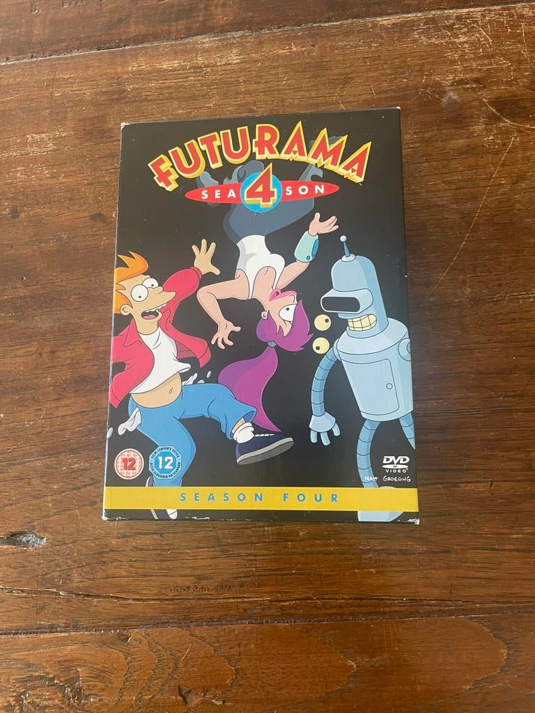 Dvdbox Futurama, Alle leeftijden, Ophalen, Zo goed als nieuw