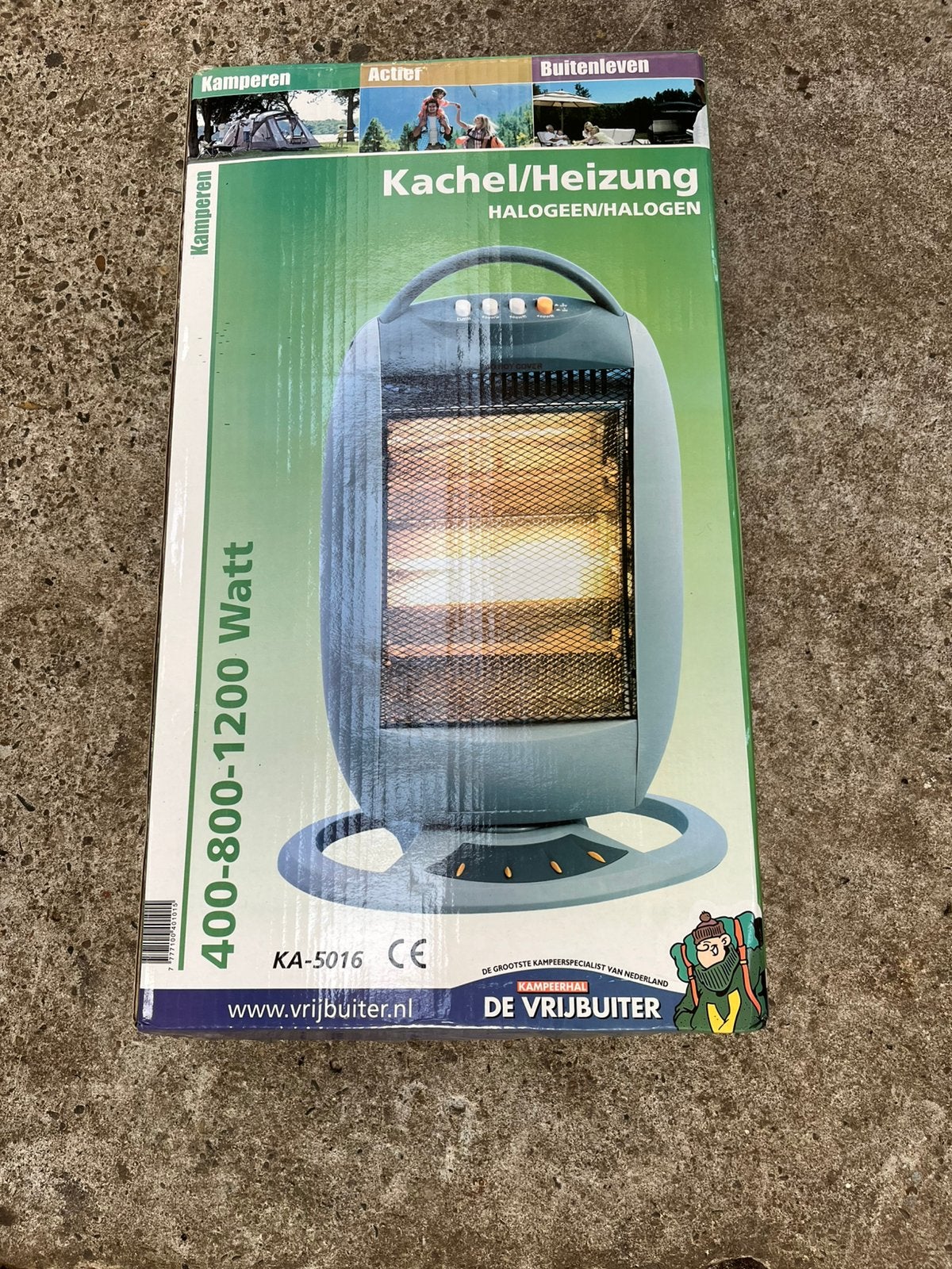 Halogeen Kachel/Heizung 400-1200 Watt, Ophalen of Verzenden, Nieuw