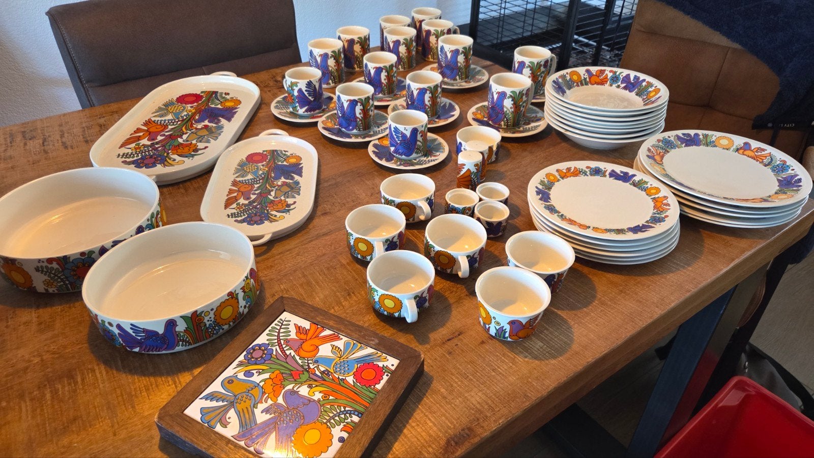 Villeroy & Boch Acapulco Servies - Compleet en Kleurrijk, Ophalen, Zo goed als nieuw, Porselein, Overige stijlen