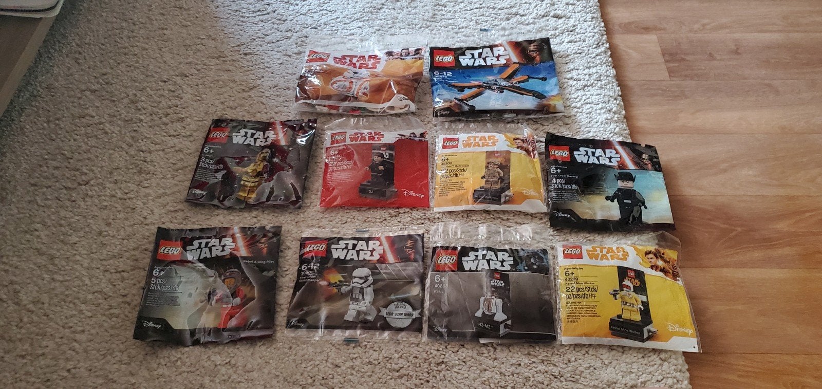 Lego Star Wars polybags zeldzaam en nieuw
1 x 30278 voor 10, Ophalen of Verzenden, Nieuw