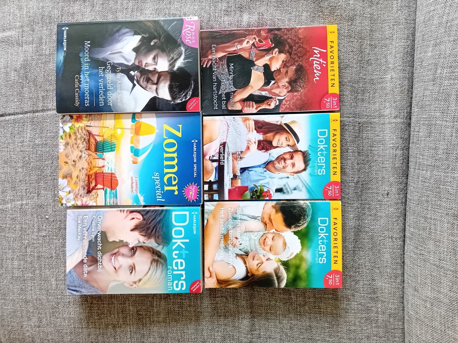 Harlequin Romans: Dokters, Intiem, Zomer Special, Rose, Ophalen of Verzenden, Gelezen