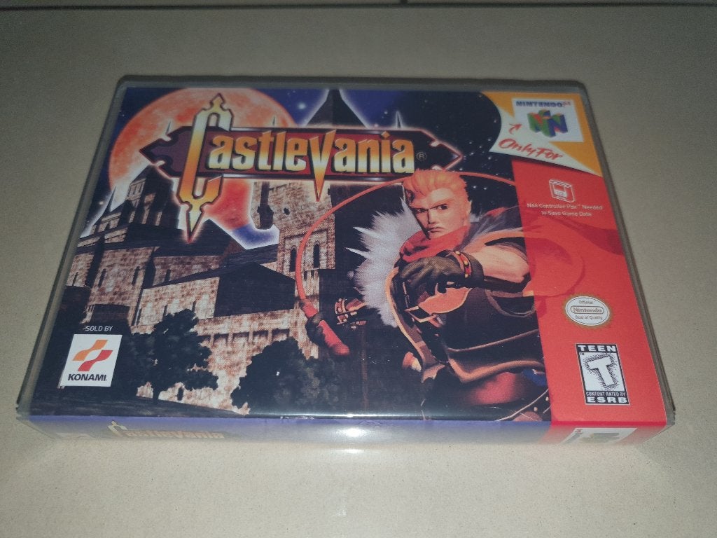Castlevania N64 Game Case, Avontuur en Actie, Verzenden, 1 speler, Zo goed als nieuw