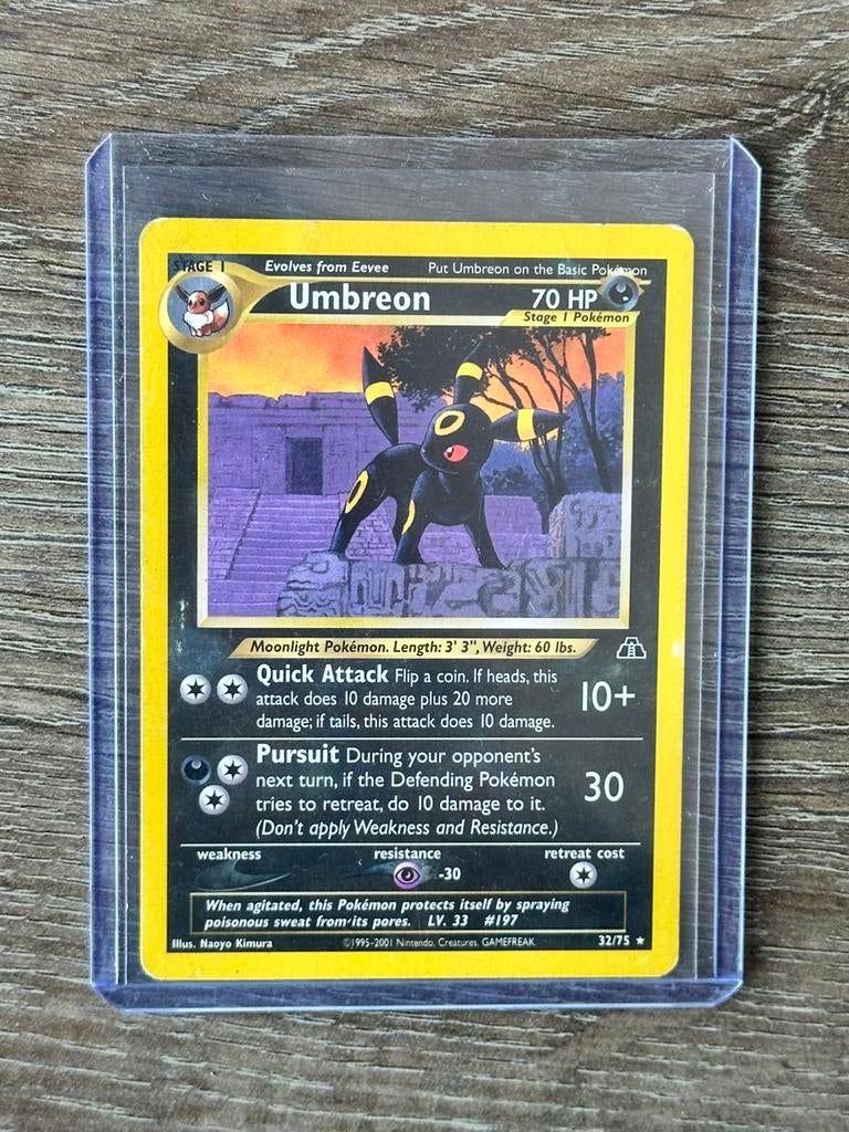 Pokémon TCG | Umbreon 32/75 | Neo Discovery, Verzenden, Zo goed als nieuw