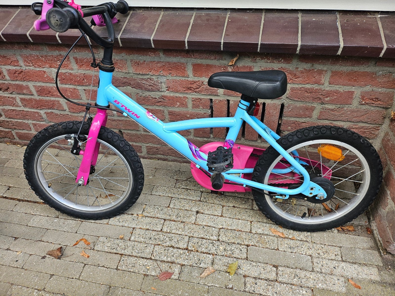 Kinderfiets Meisjes 16inch, Ophalen, Gebruikt, 16 inch