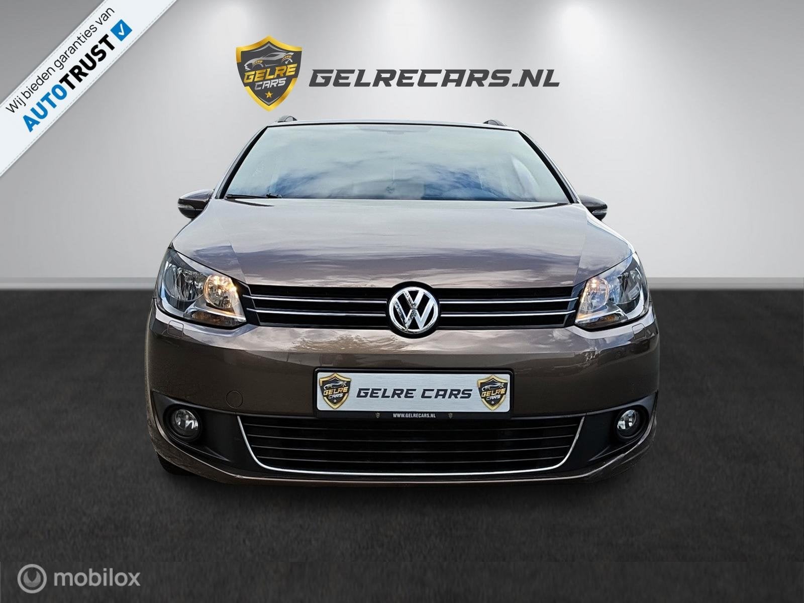 Volkswagen Touran 1.4 TSI Edition 7 persoons TOPSTAAT, Auto's, Voorwielaandrijving, Zwart, 4 cilinders, Bruin