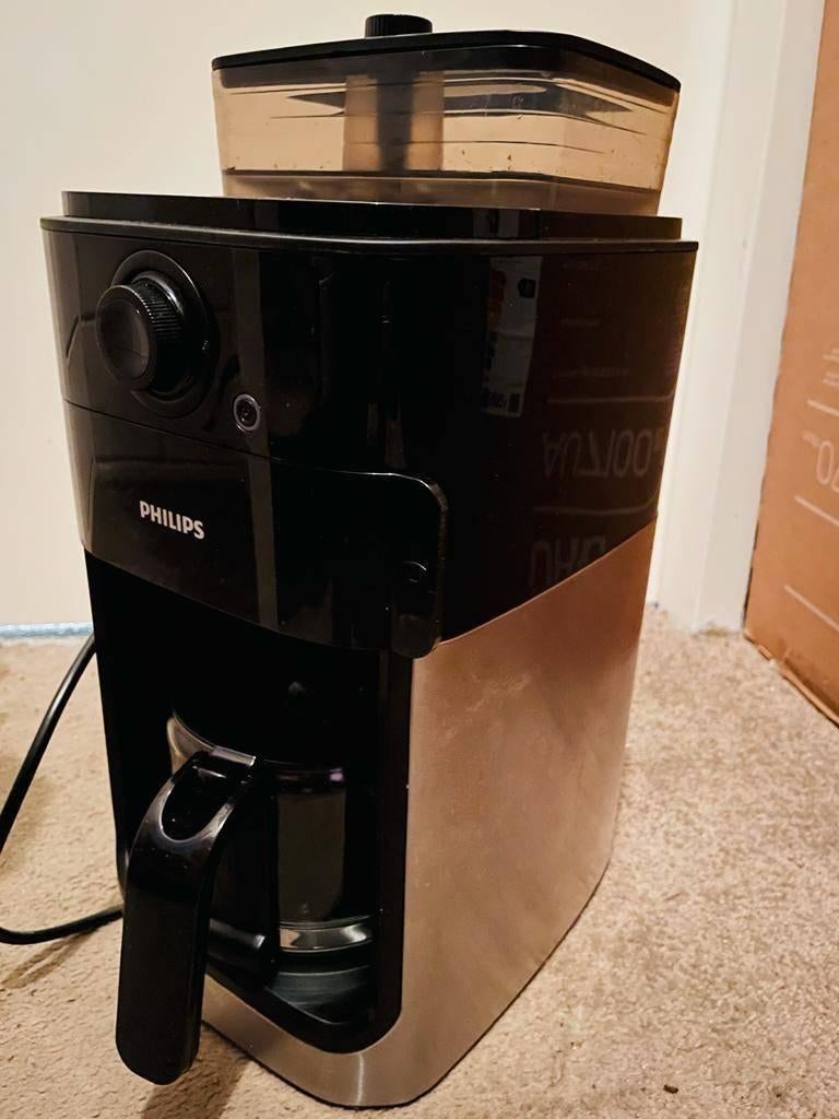 Phillips koffie machine - Grind and Brew, Ophalen, Afneembaar waterreservoir, Koffiemachine, Koffiebonen