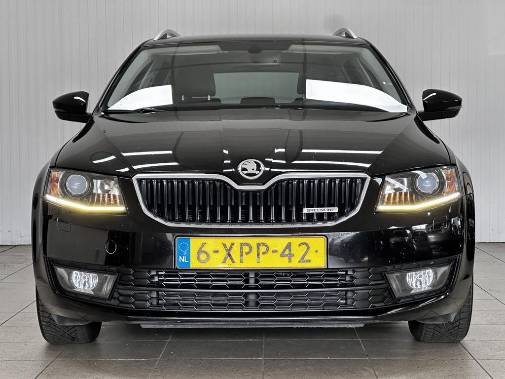 Skoda Octavia Combi 1.6 TDI Greenline Businessline/ D-Riem v, Auto's, Skoda, Voorwielaandrijving, Euro 5, Stof, Gebruikt