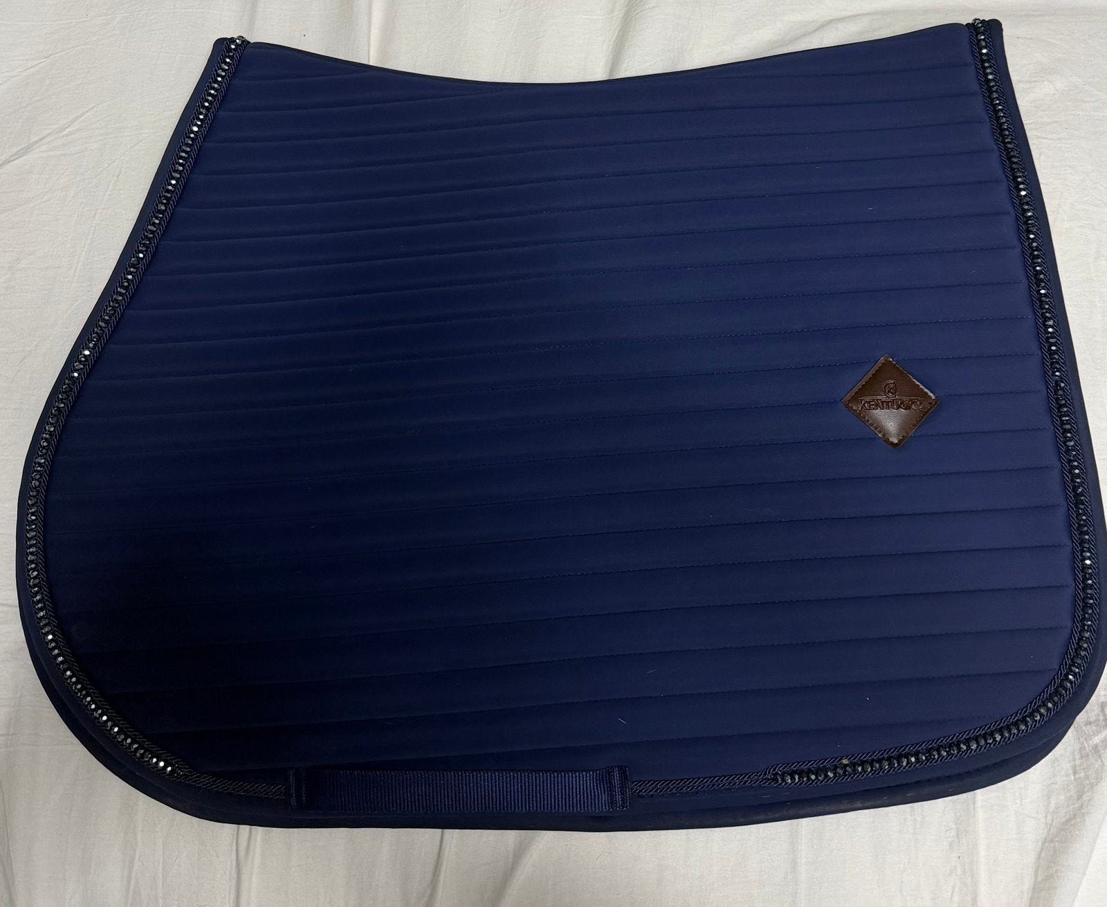 Kentucky dekje, Full (L), Ophalen of Verzenden, Zo goed als nieuw, Blauw